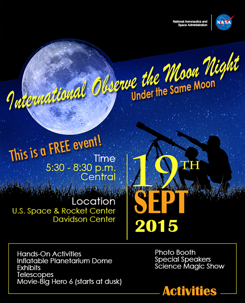 Observe the Moon Night Poster