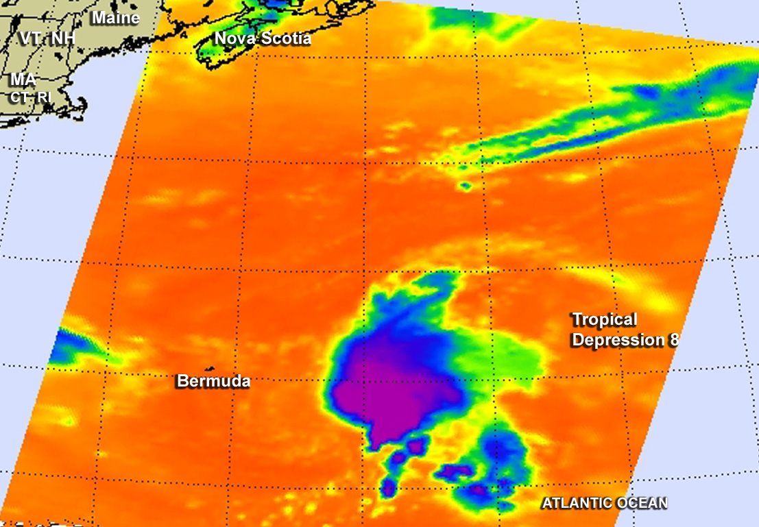 AIRS Image of TD8