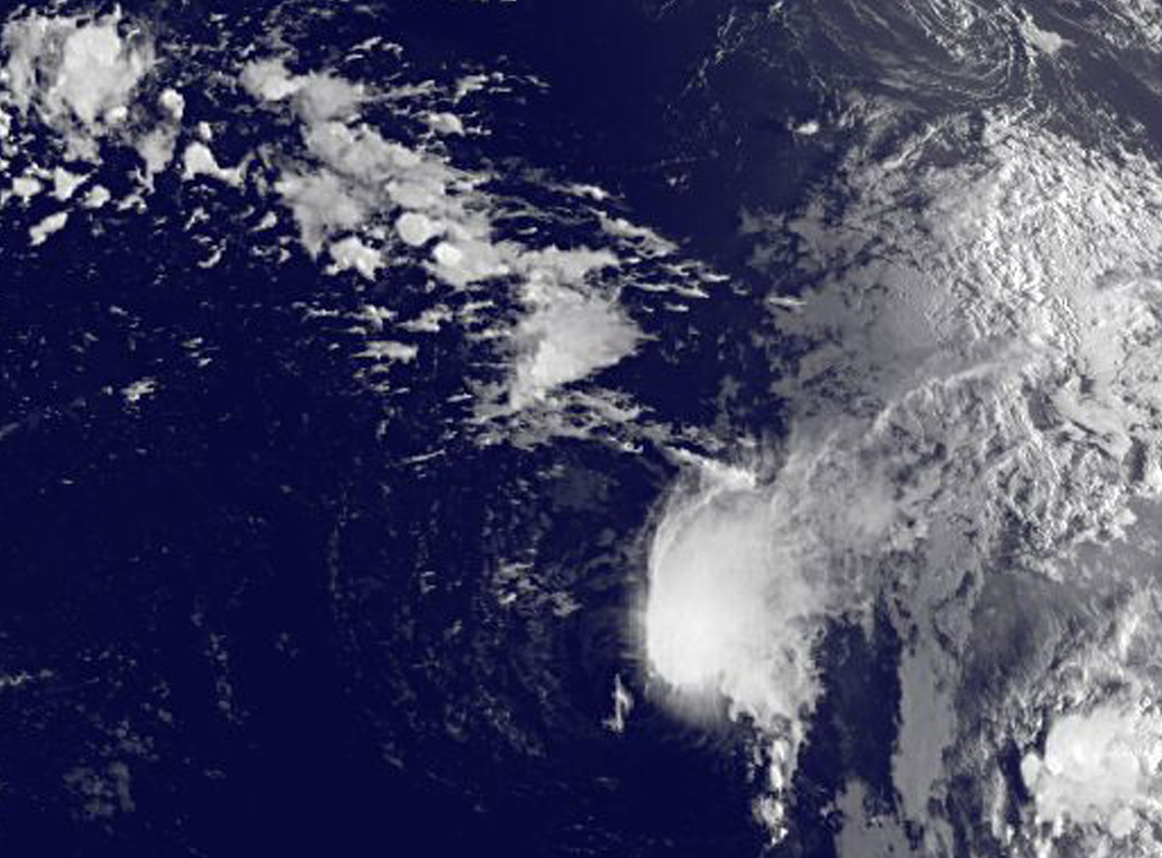 GOES-East image of TD9