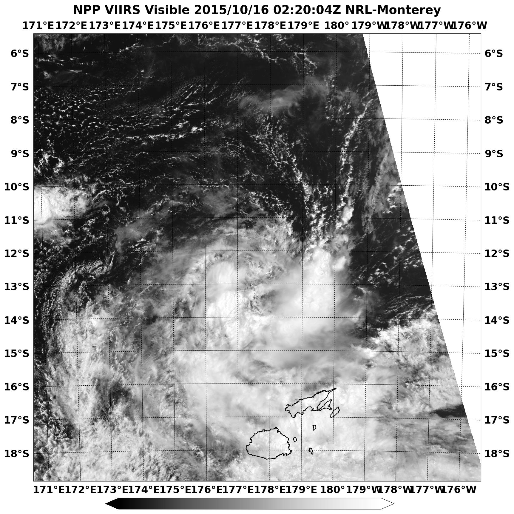 Suomi NPP image of 02P