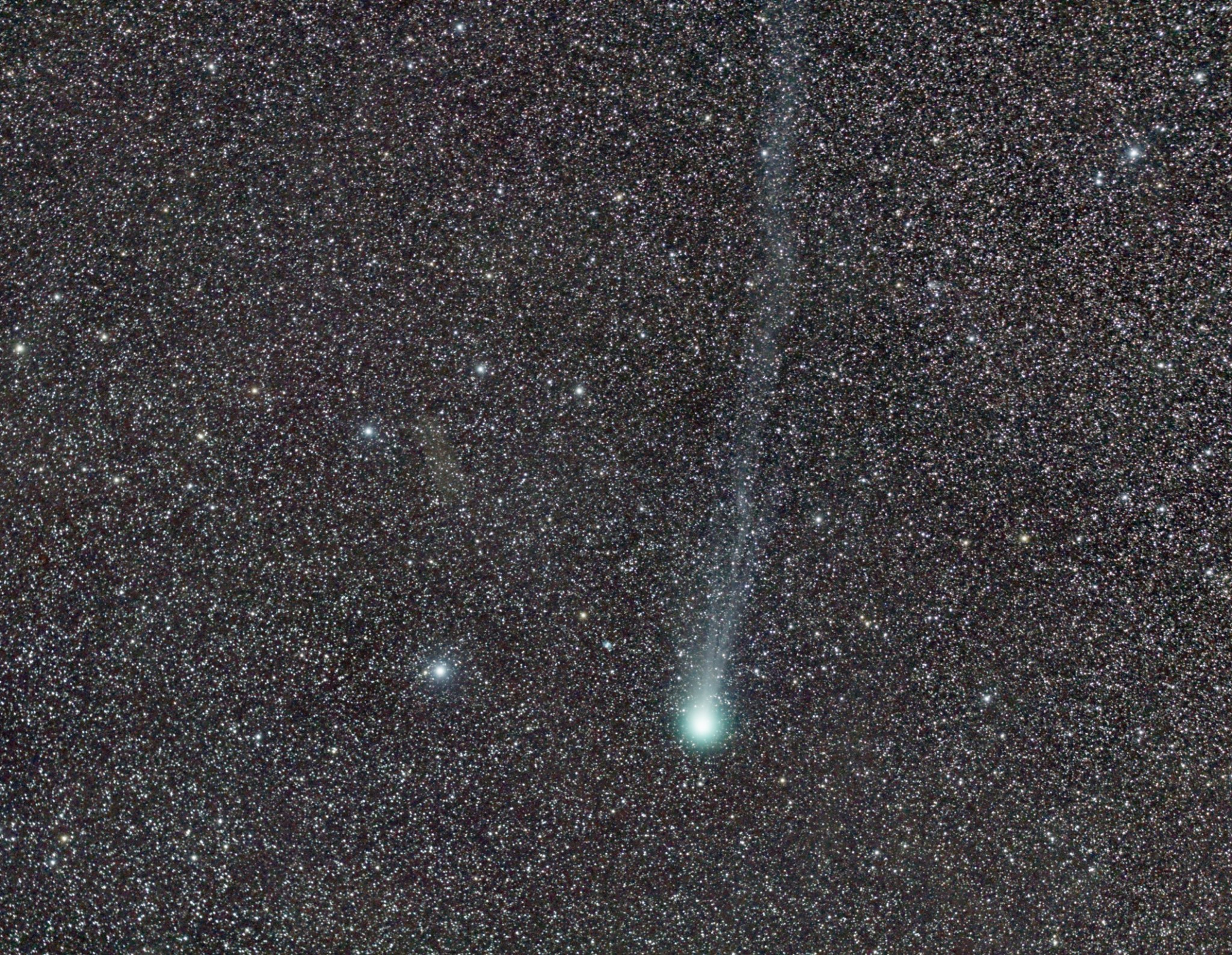 Picture of comet Lovejoy