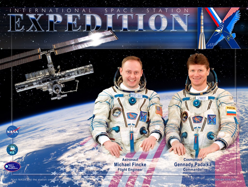 Expedition 9 Space Flight Awareness Poster