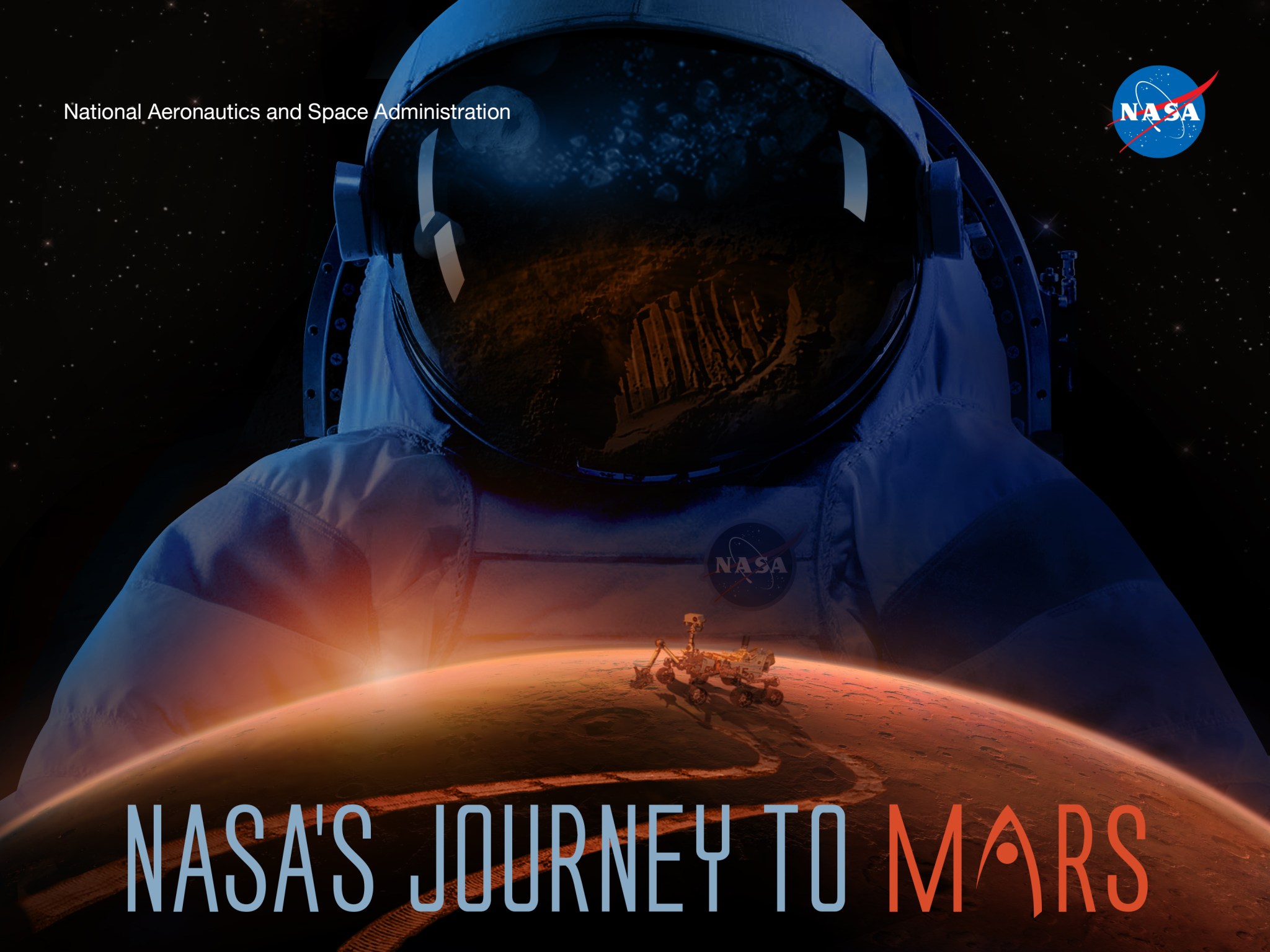NASA Journey to mars poster