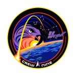 NASA's SpaceX Crew-9 mission patch.