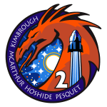 The mission patch for NASA's SpaceX Crew-2.