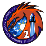 The mission patch for NASA's SpaceX Crew-2.
