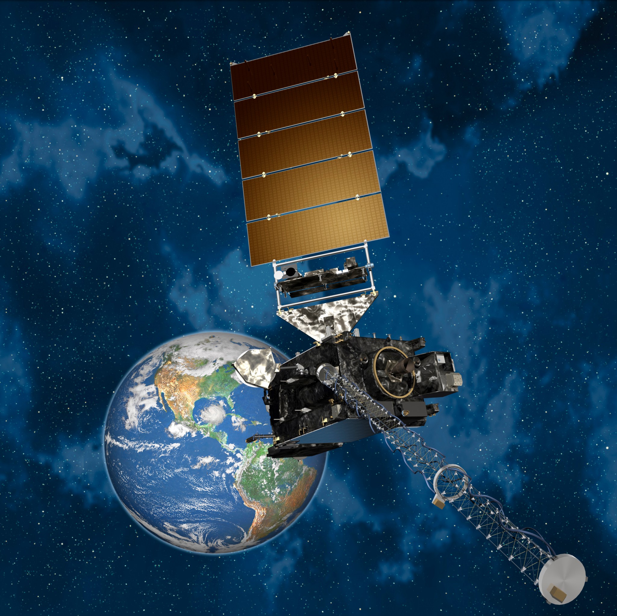 Artist's rendering of GOES-16