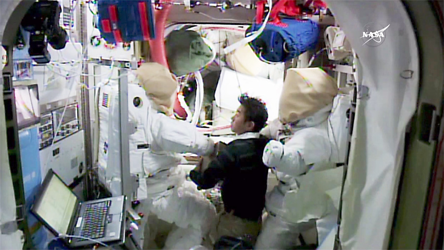 Japanese Astronaut Kimiya Yui