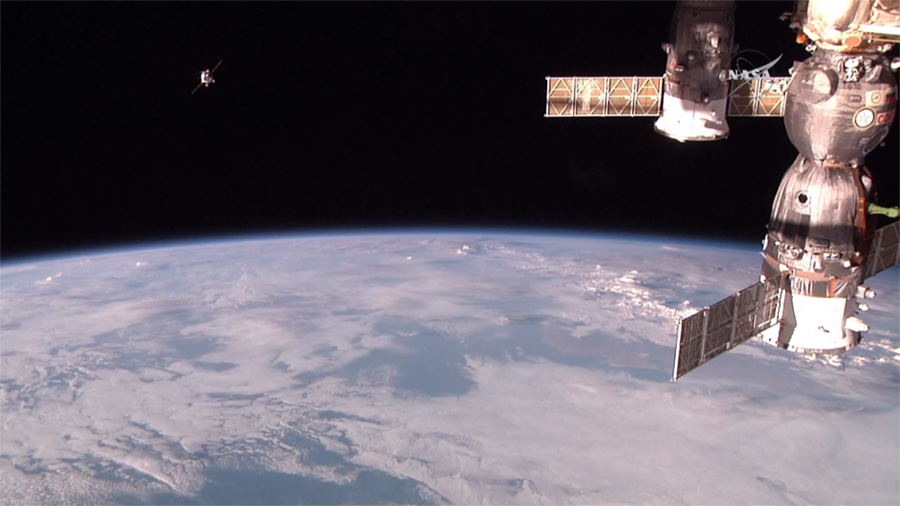 Progress Minutes Away from Docking