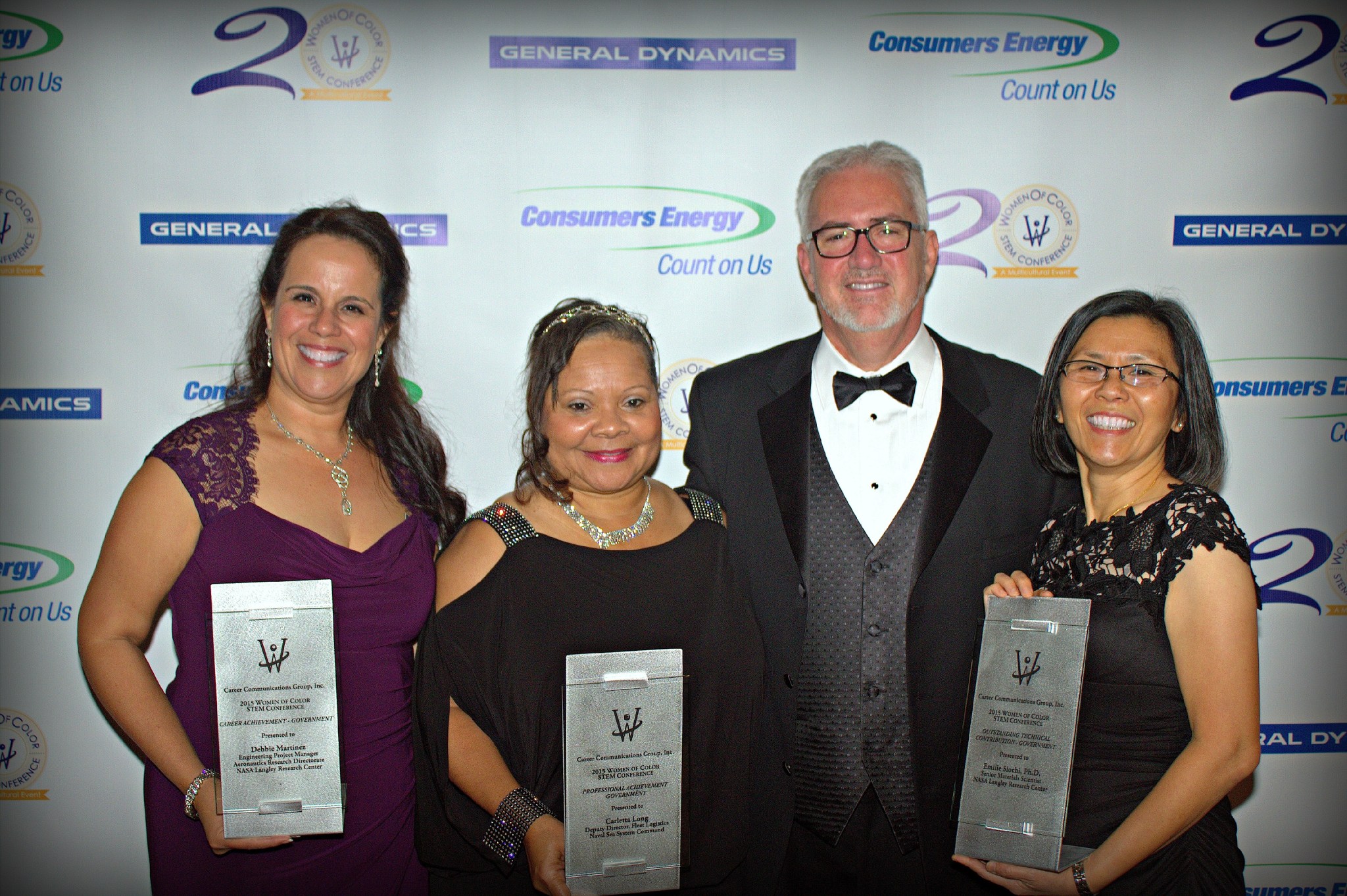 Three researchers from NASA Langley were honored with Women of Color STEM awards.