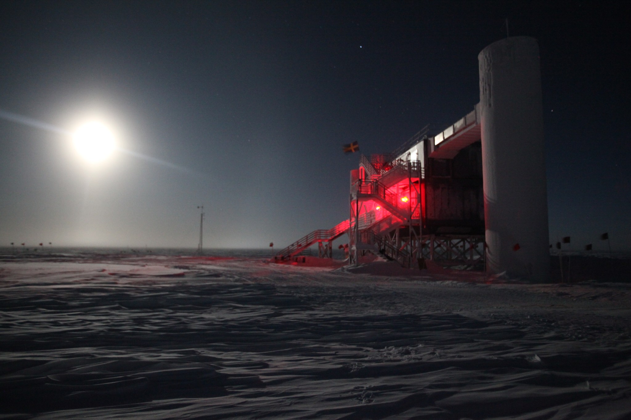 The IceCube Laboratory at Amundsen-Scott South Pole Station, Antarctica