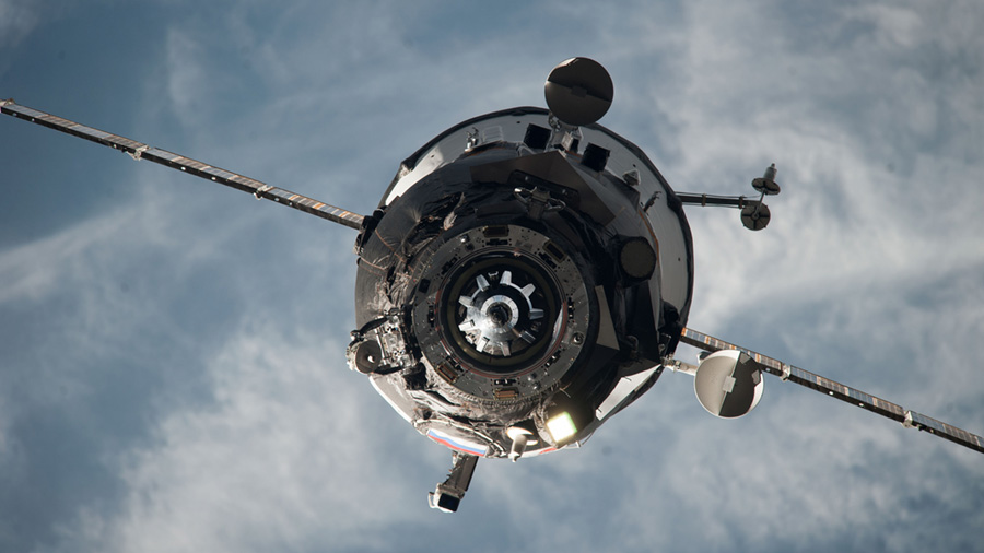 Progress Spacecraft Docking