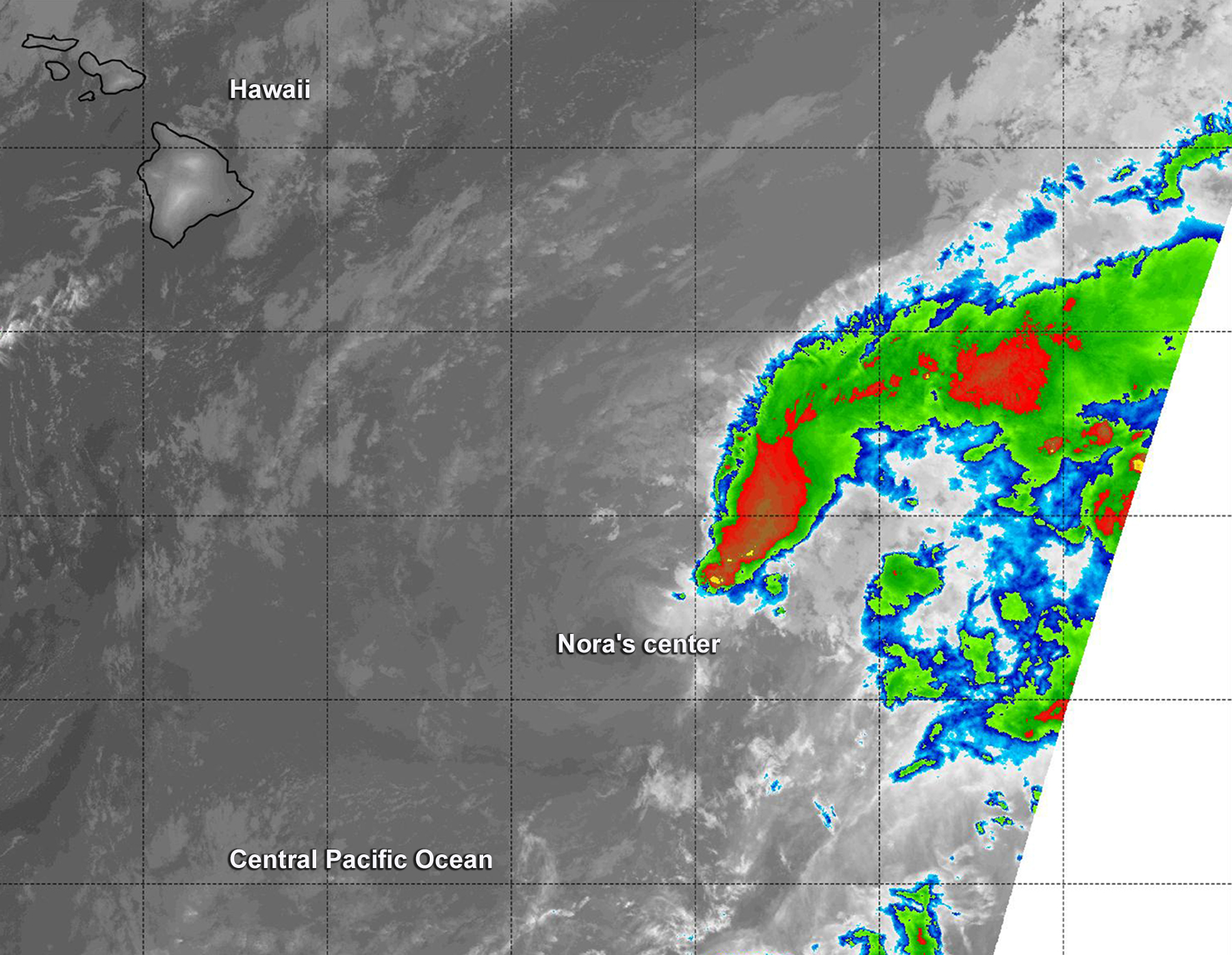 Suomi NPP image of Nora