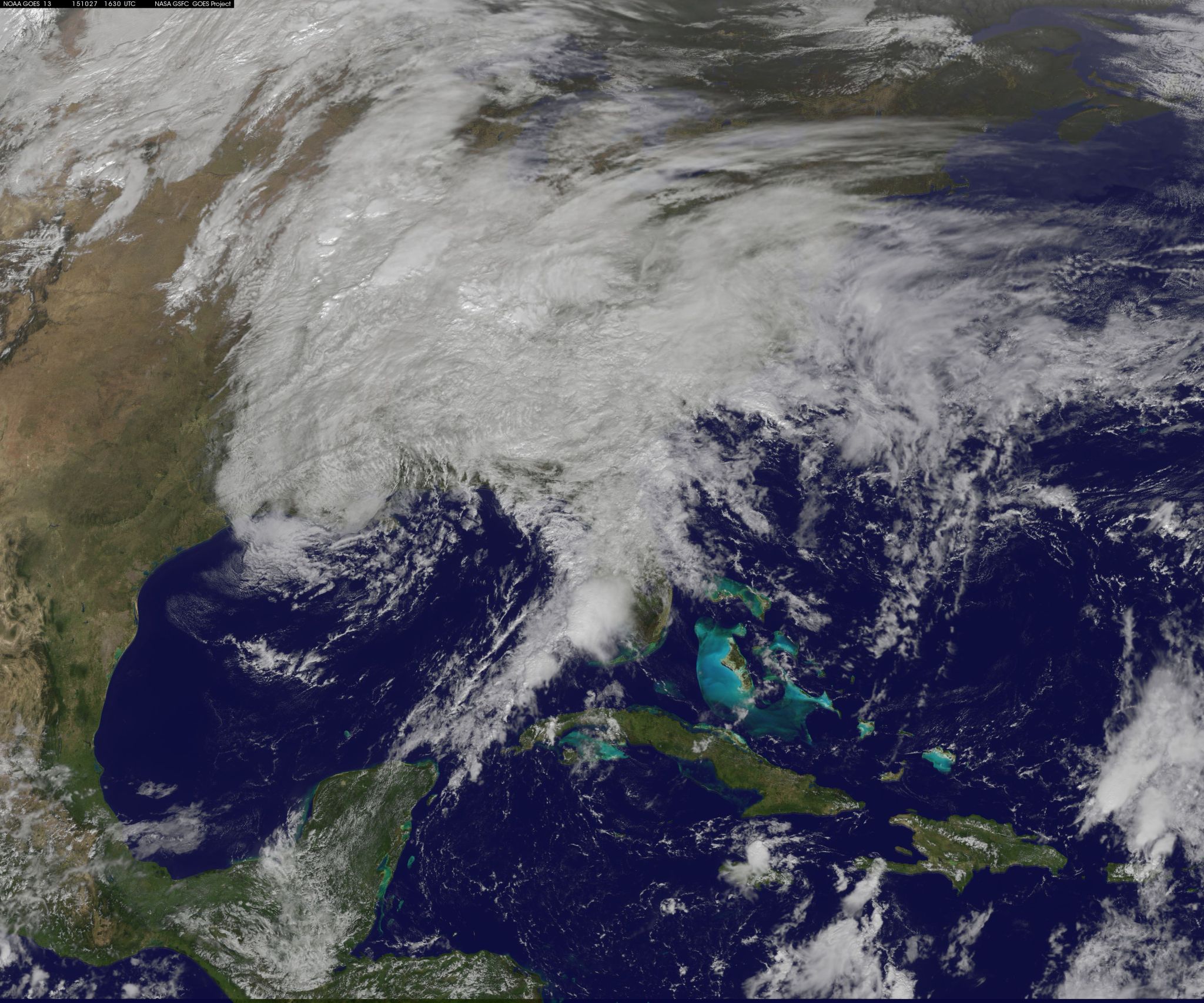GOES-East image of Patricia
