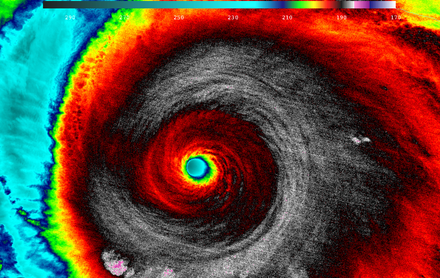 Suomi NPP image of Patricia