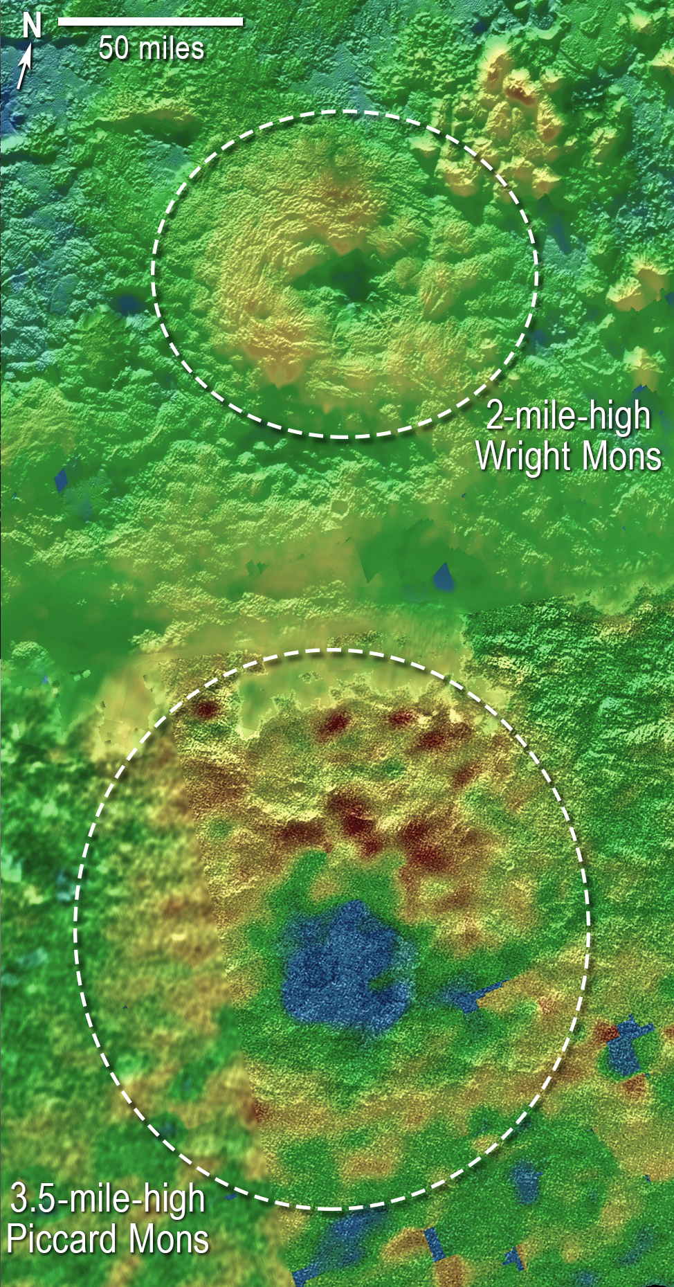 New Horizons images of Pluto’s surface to make 3-D topographic maps