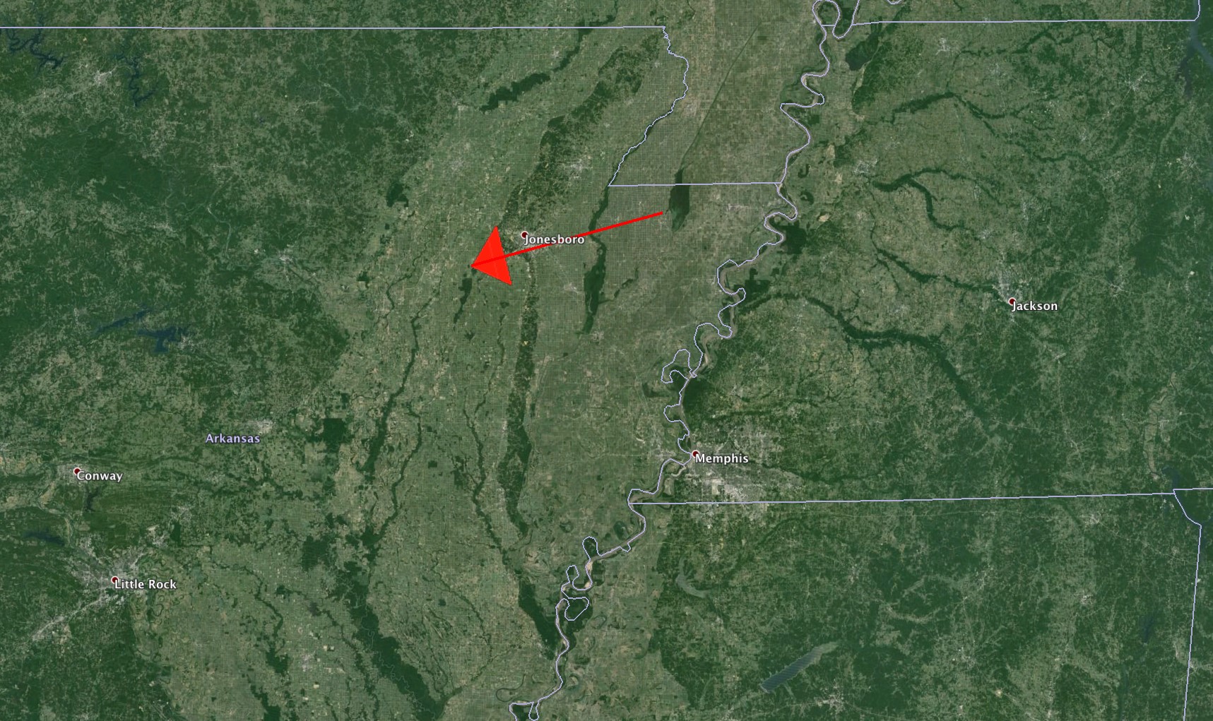Shoals_fireball_track