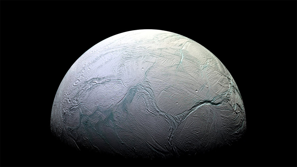 The Saturnian moon Enceladus