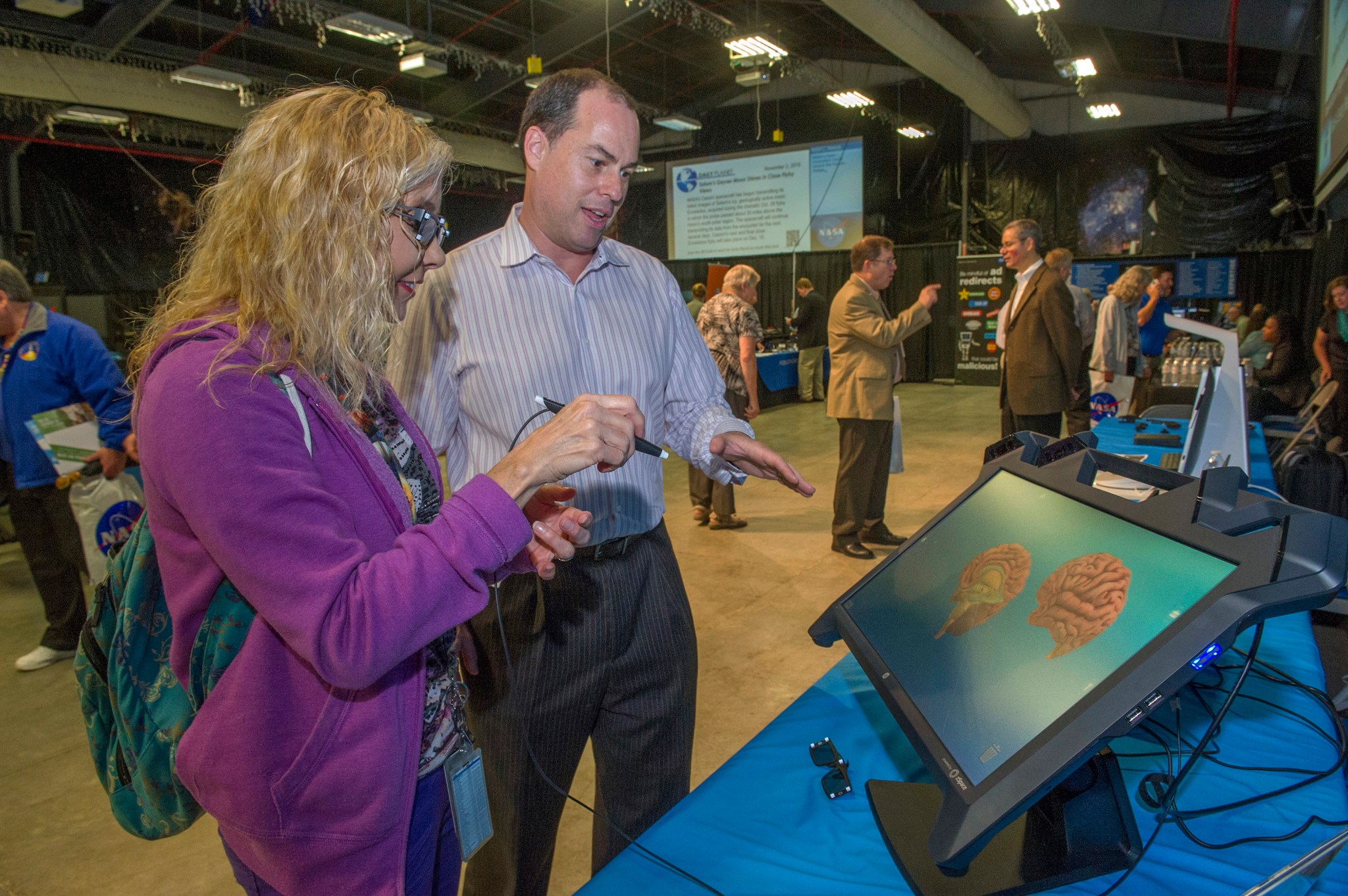The IT & Cyber Security Expo at Marshall Space Flight Center on Nov. 3, 2015.
