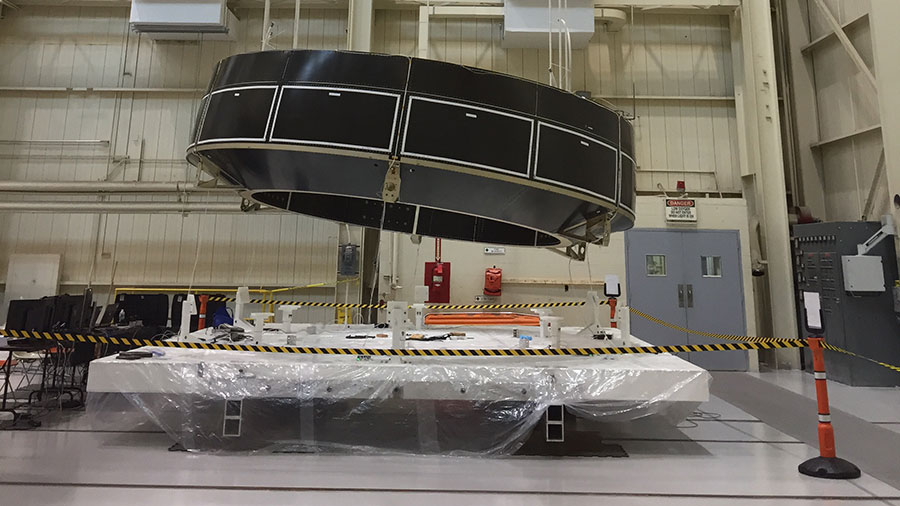 Crew module adapter for NASA's Orion spacecraft