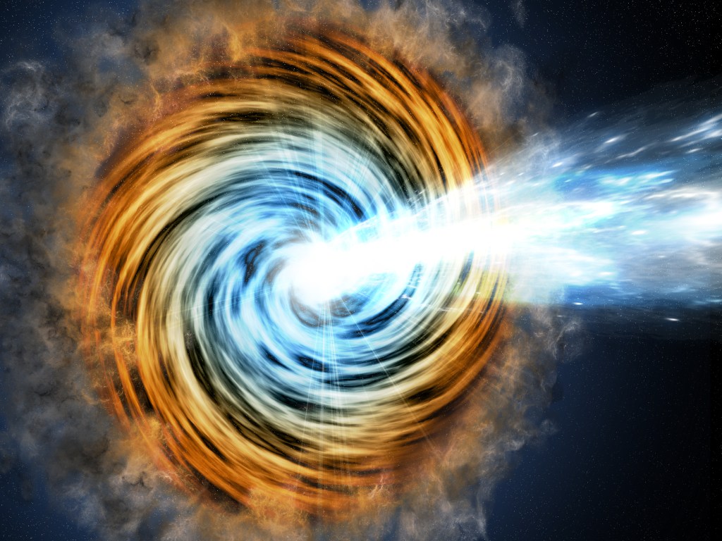 
			NASA's Fermi Satellite Kicks Off a Blazar-detecting Bonanza - NASA			