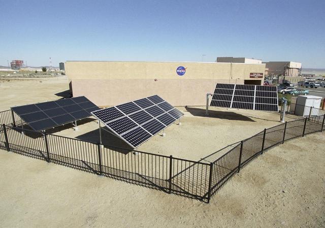 The 5 KW, state-of-the-art solar demonstration site at NASA Dryden is validating earthly use of solar cells developed for NASA's Helios solar-electric aircraft.