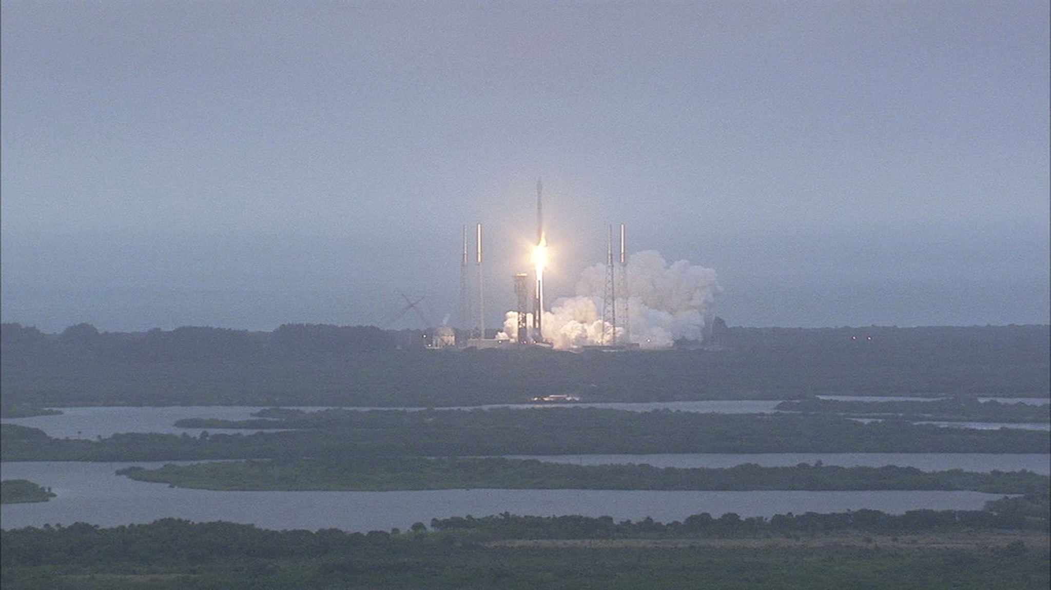 Cygnus Launches Atop Atlas V