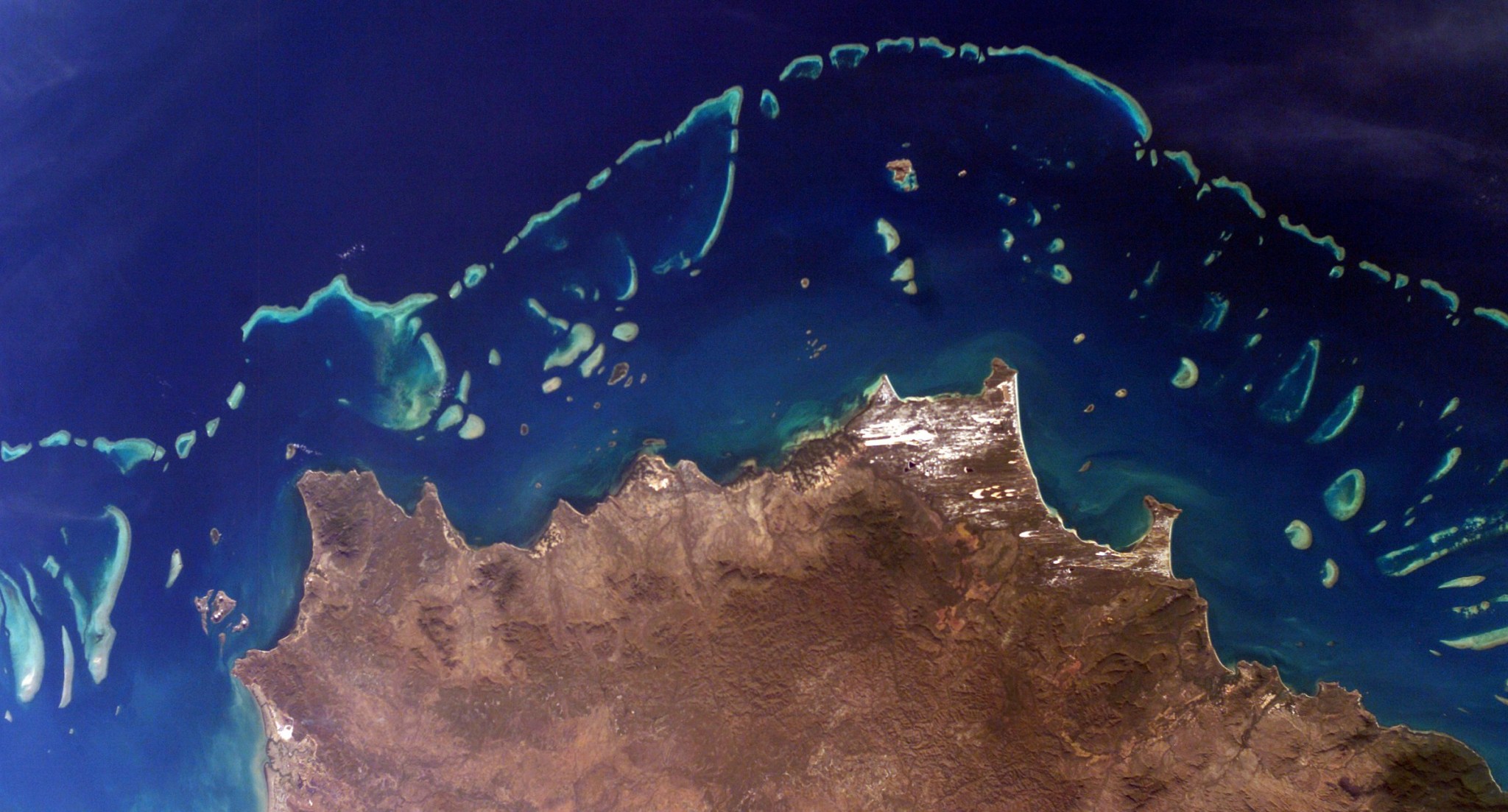 Part of Australia's Great Barrier Reef, one of many reefs that CORAL will study beginning this year.