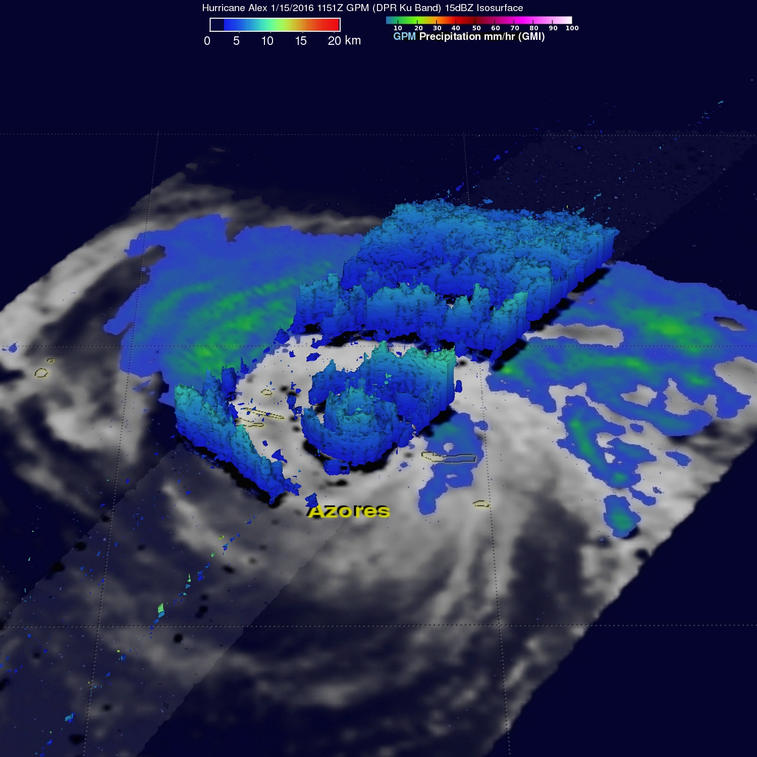 GPM image of Alex