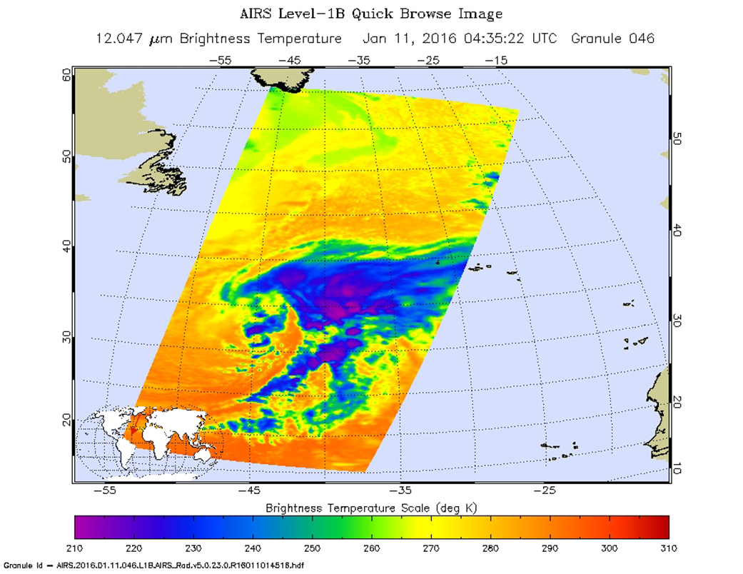 Aqua image of Atlantic Low 1