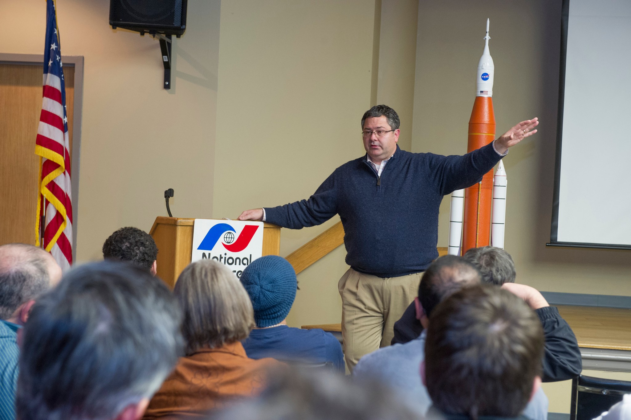 Todd May, acting director of NASA’s Marshall Space Flight Center, discusses the next chapter of human exploration.