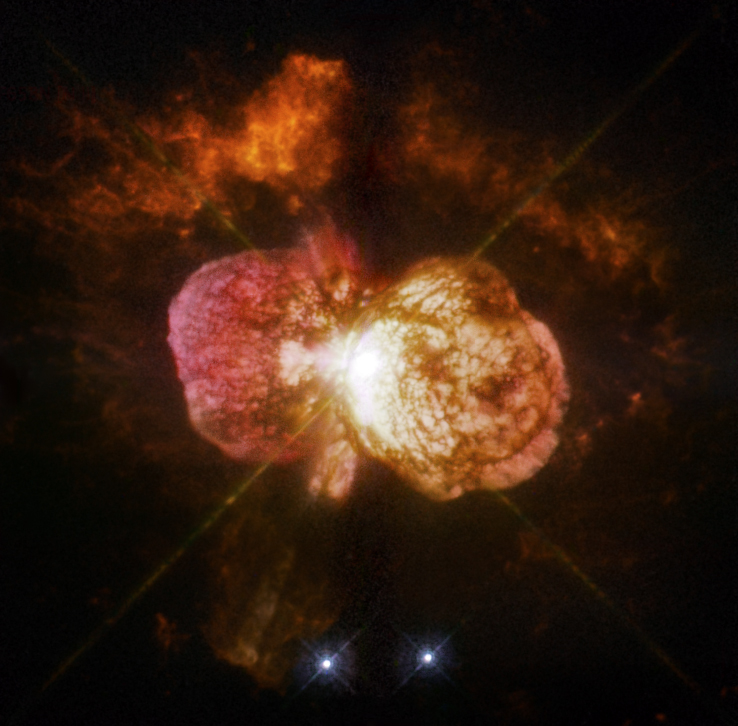 Eta Carinae's great eruption in the 1840s