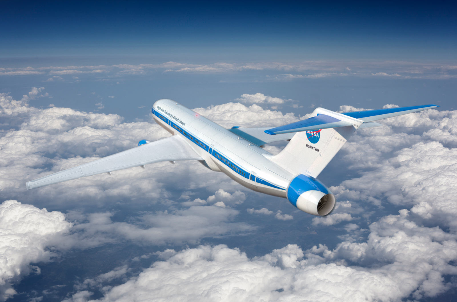 Hybrid Electric Concept Plane