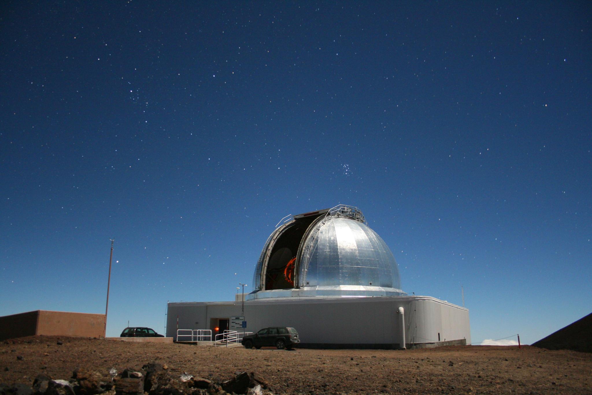 NASA's Infrared Telescope Facility on Maunakea on the Big Island of Hawaii