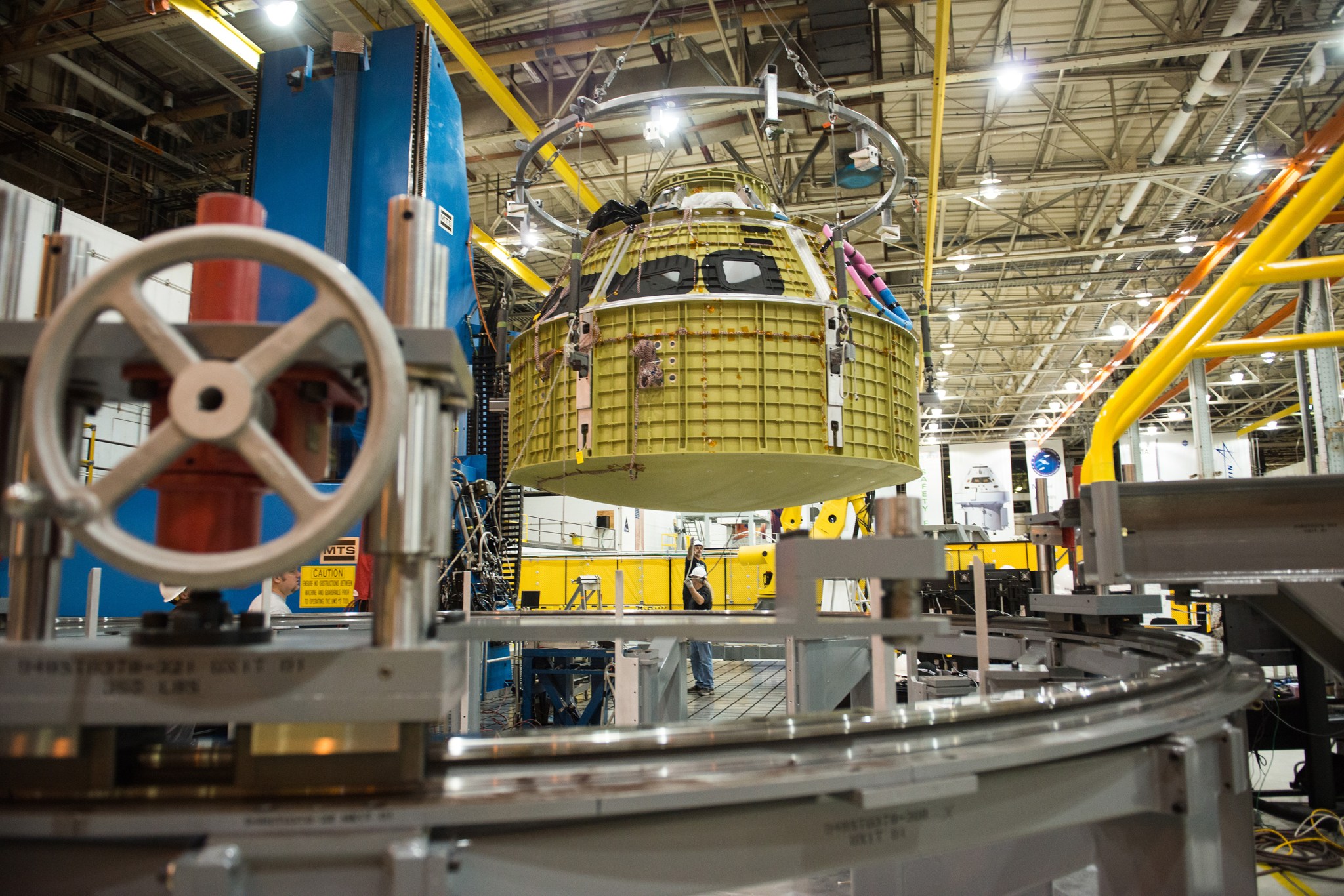 NASA's Orion spacecraft pressure vessel 