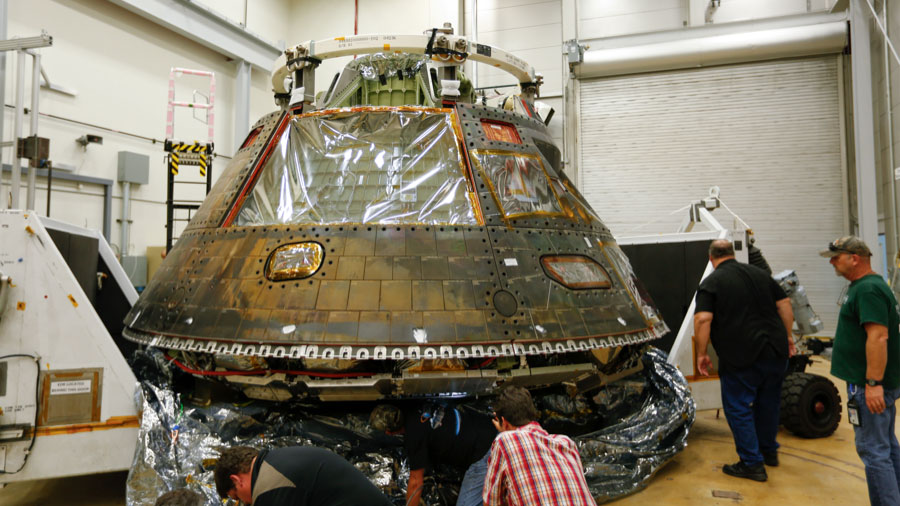 Crew Module Acoustic Testing