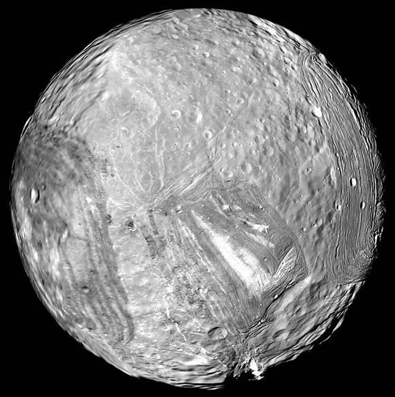 Uranus' icy moon Miranda 