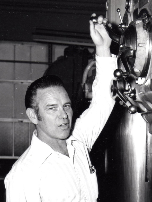 Richard Carpenter (operating a vertical milling machine in this photo.)