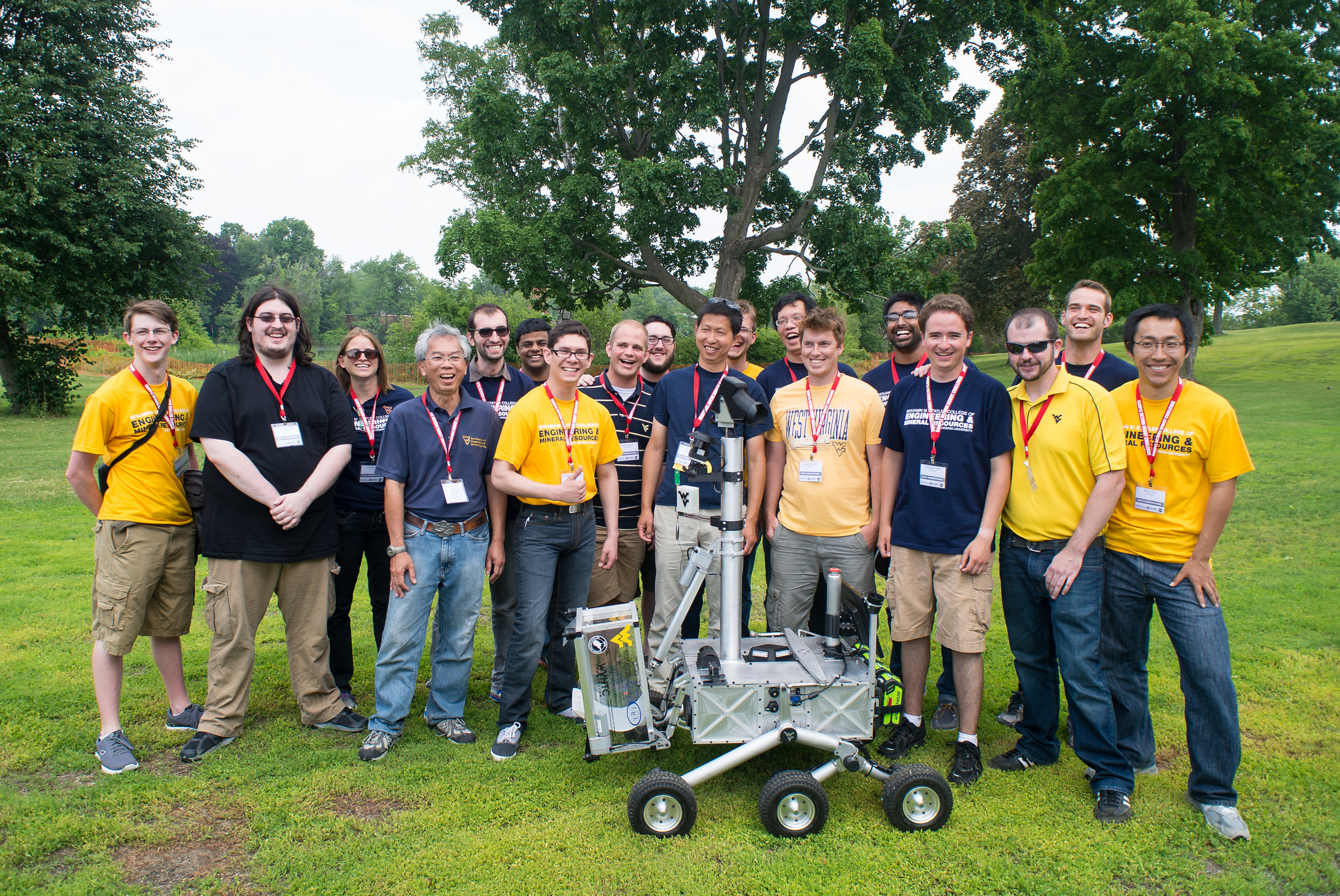 WVU 2015 Sample Return Robot Challenge Team