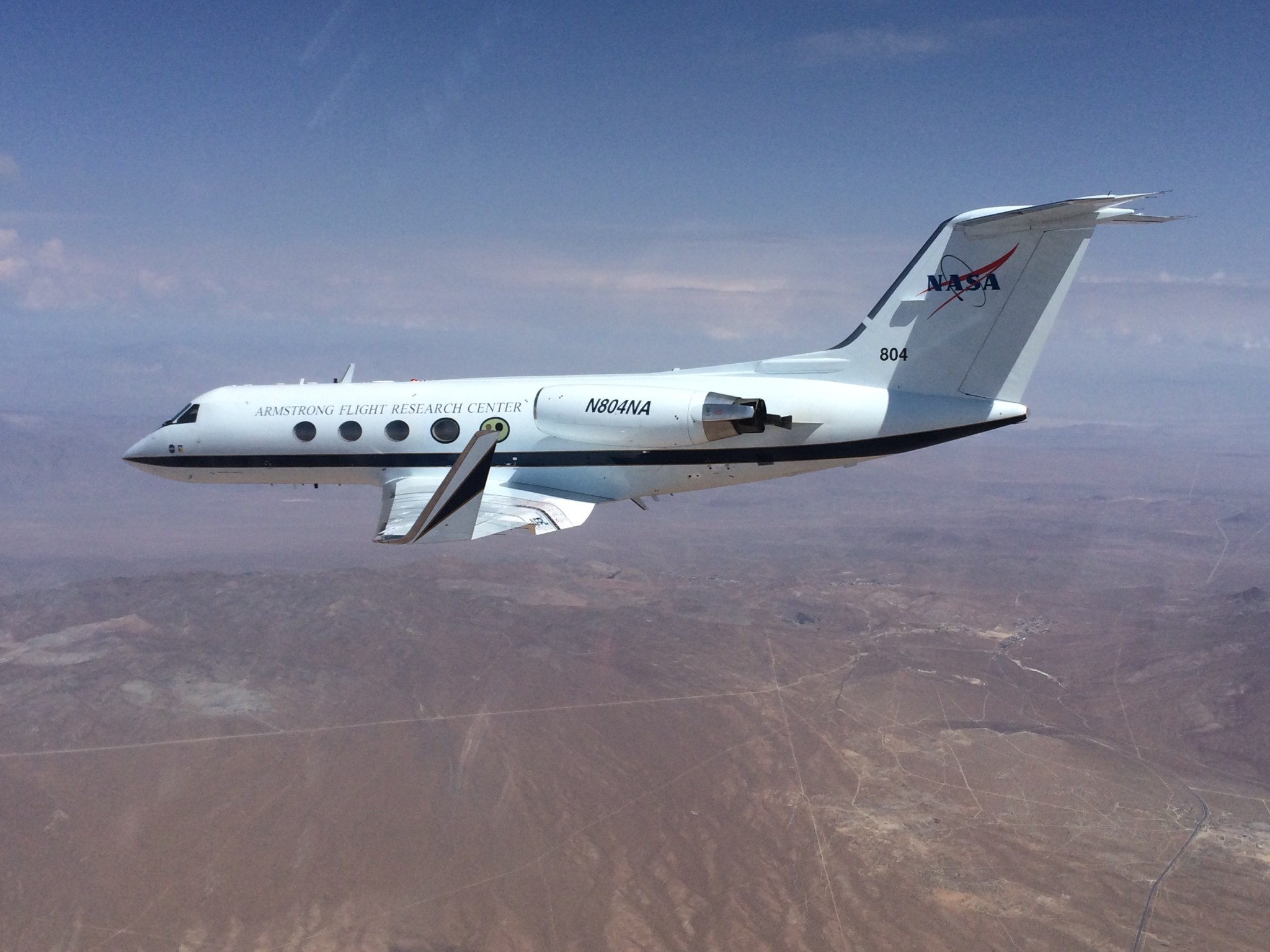 Plane used in test flights