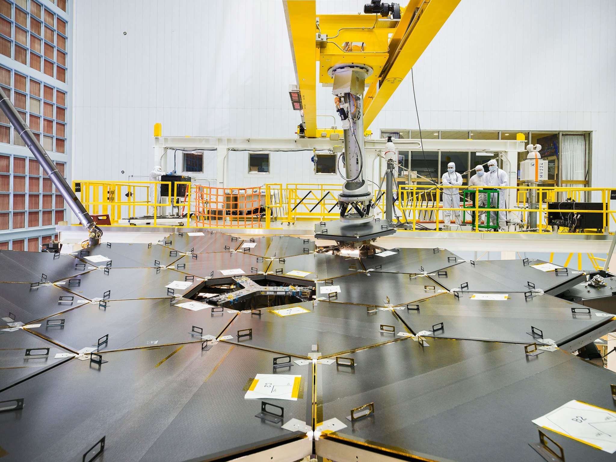 Clean room at NASA Goddard