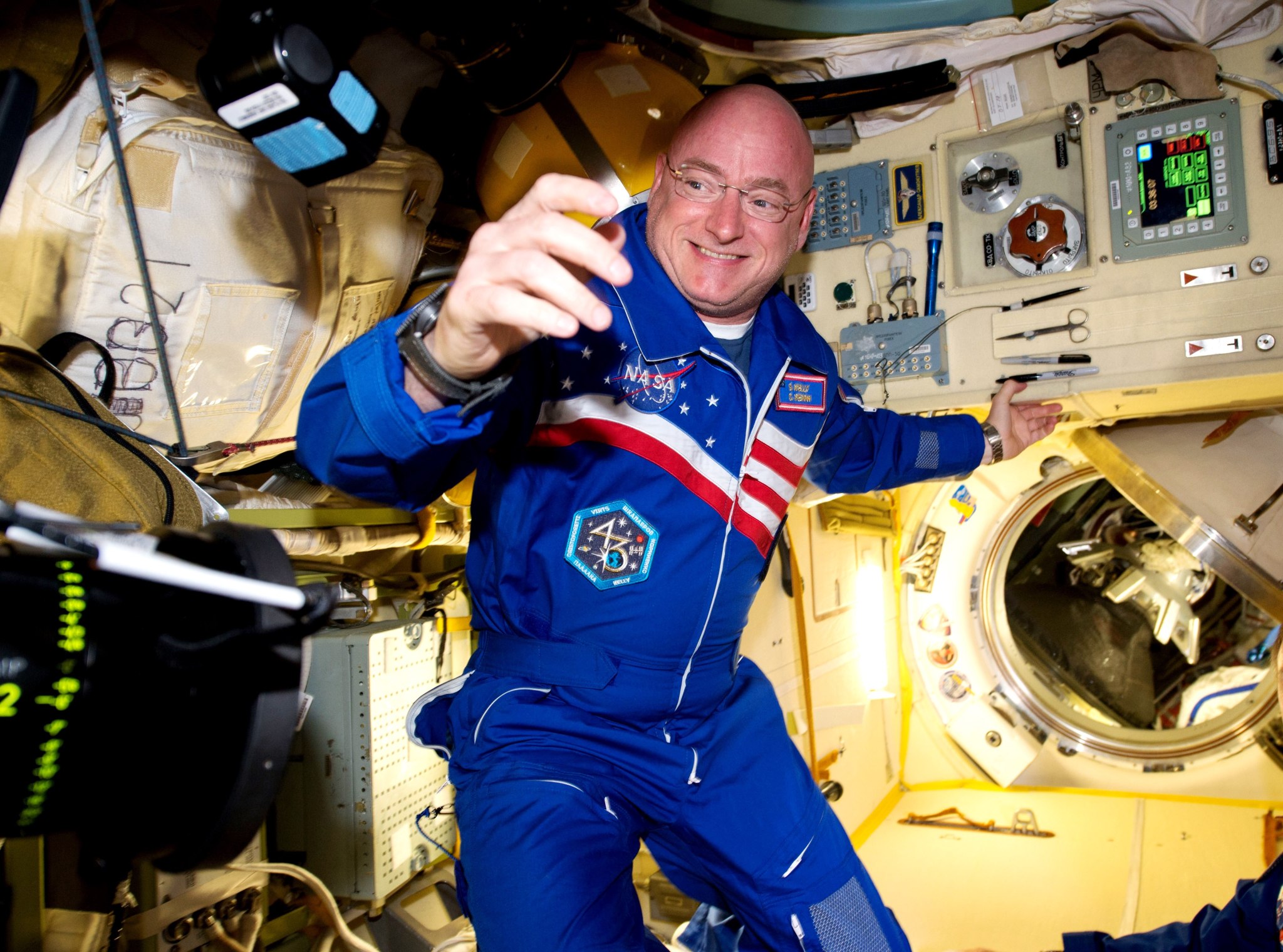 Scott Kelly on a one year mission