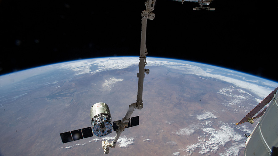 Cygnus Released from Station