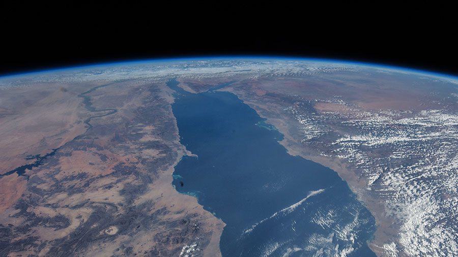 The Red Sea and the Nile River