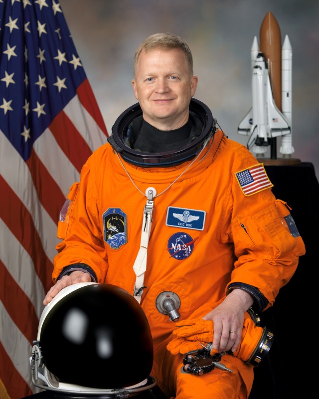 Astronaut Eric Boe