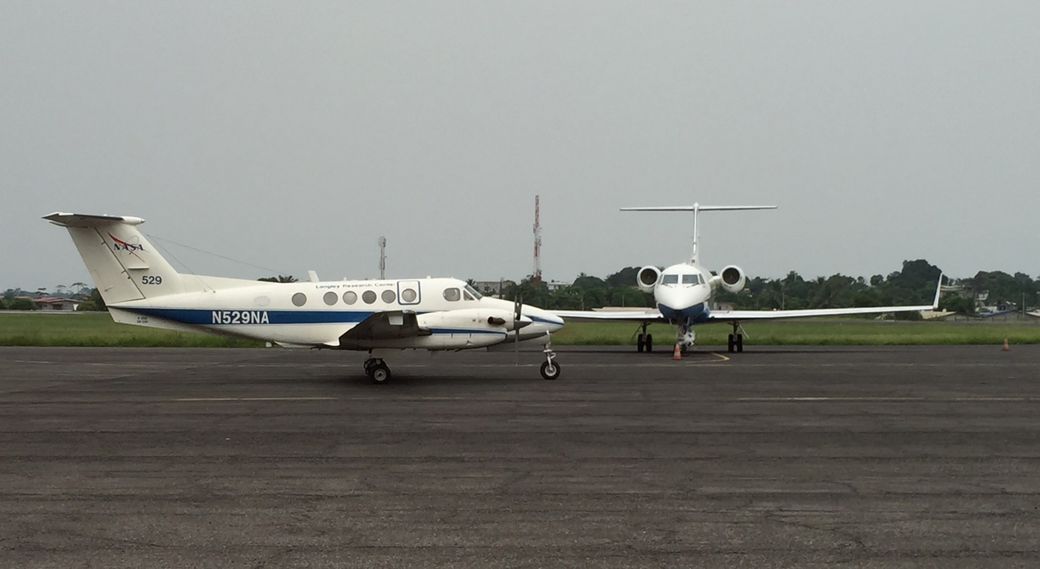 airplanes on a tarmac