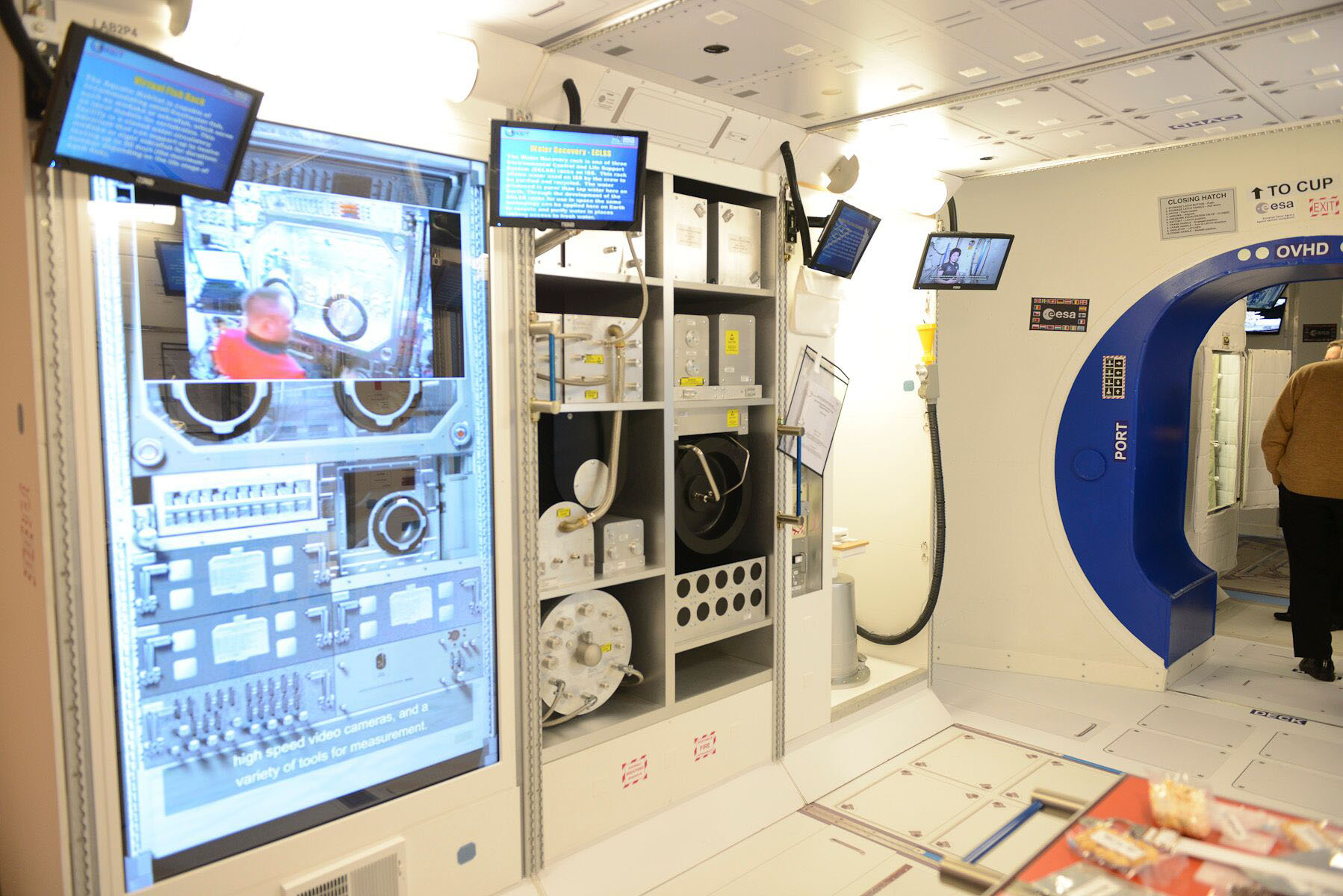 High fedilty mockup of the U.S. Destiny Laboratory module