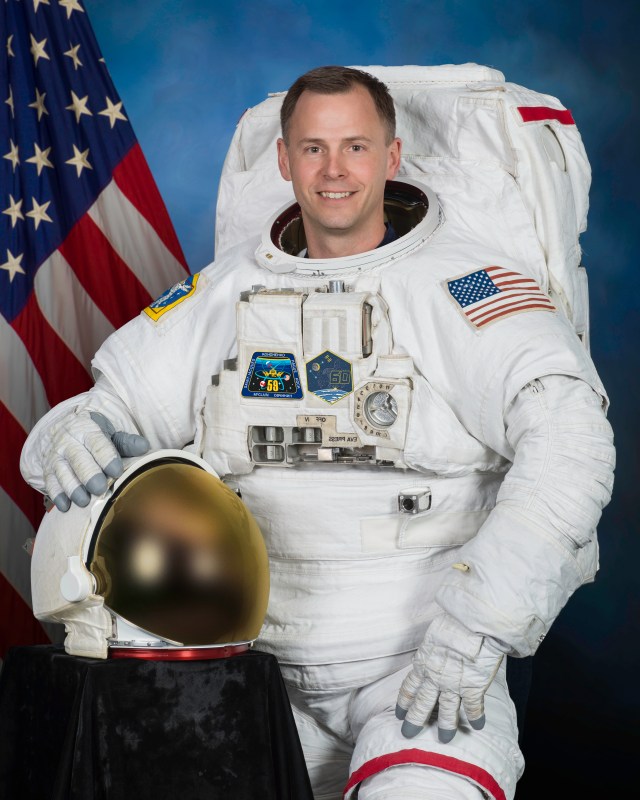 Official portrait of NASA astronaut Nick Hague