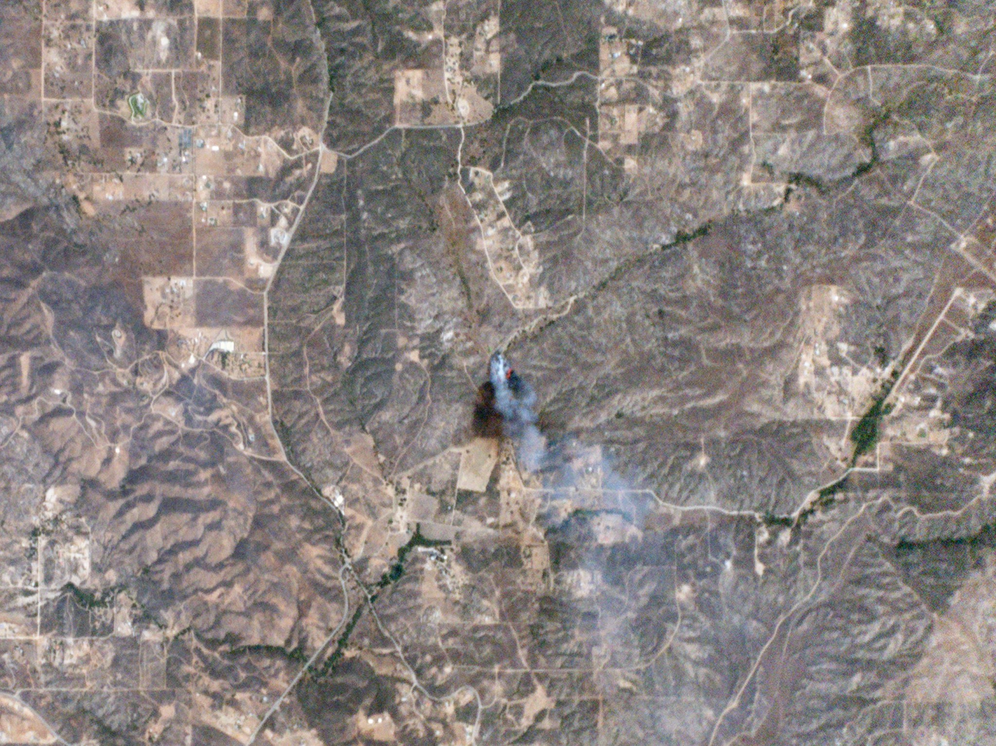 Planet Labs Nanosatellite View Fire from Space