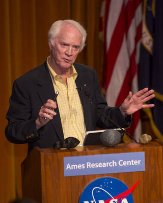 Schweickart co-founded the B612 Foundation, a<br>nonprofit private foundation that champions the development and testing of a spaceflight concept to protect the Earth from future asteroid impacts.